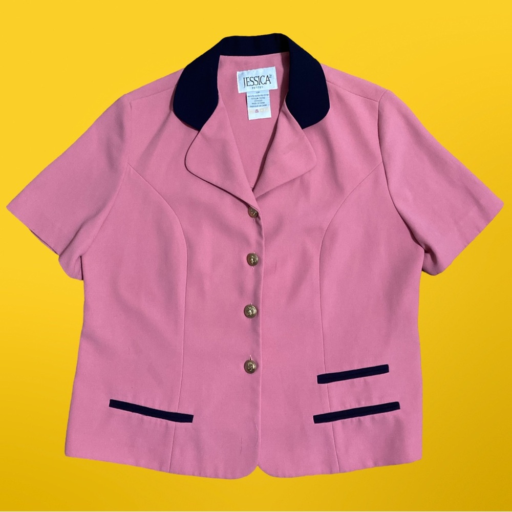 Vintage Short Sleeve Button Up